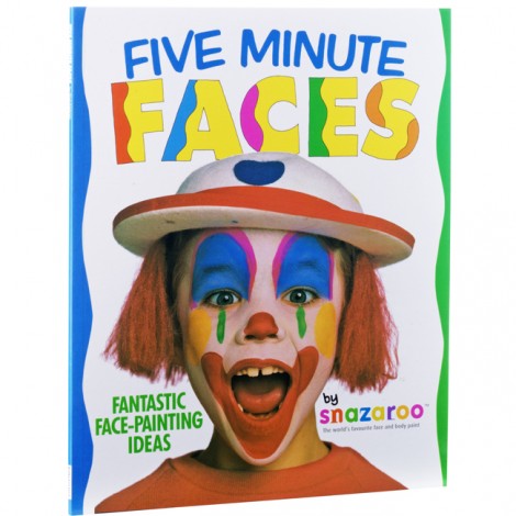 Snazaroo 5 Minute Face Painting Guide Book