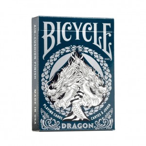 Bicycle MIDNIGHT BLUE Dragon Playing Card Deck  - Limited Edition