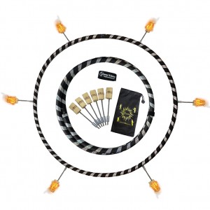 FNG Travel Fire Hoop 90 cm with 6 wicks 