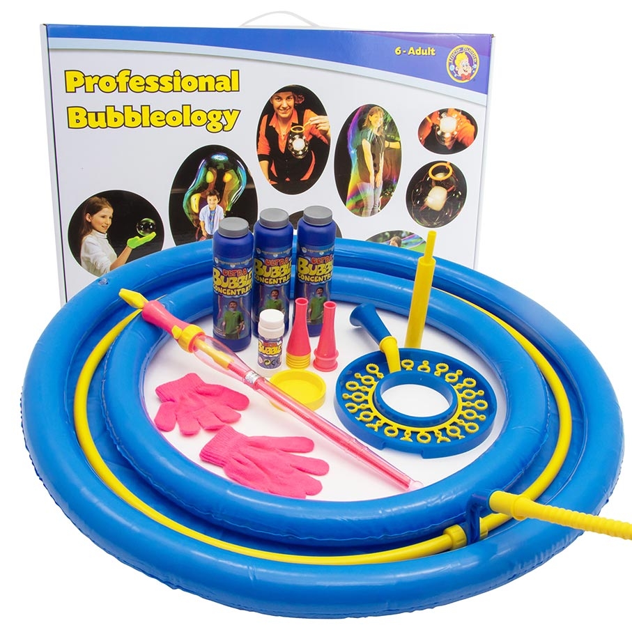  Uncle Bubble Fun Confetti Bubbler - Kids Bubble Blower with  World Record Best Bubble Toy and Solution